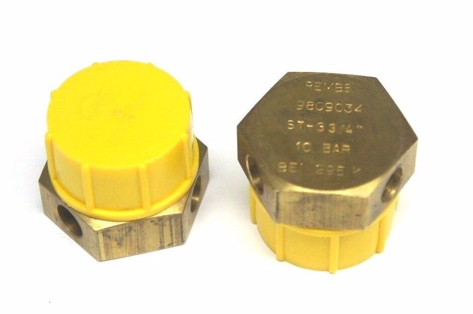 LOT OF 2 NEW REMBE 9809034 BURSTING DISKS ST-G-3/4" 10 BAR BEI 295 K