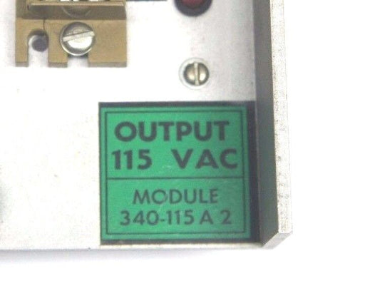 ISSC 340-115A2 OUTPUT MODULE 340115A2, ESC-1, B16-09-037 REV C