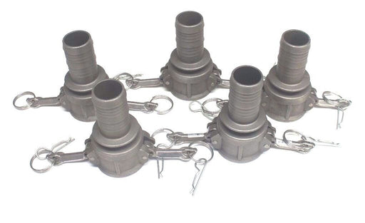 LOT OF 5 NEW GOODYEAR C150-SS STAINLESS STEEL COUPLERS 1-1/2", C150SS
