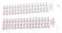 LOT OF 304 NEW Q-CEE'S STOCK # M5031A-18 LABELS M5031A, VOID IF SEAL BROKEN