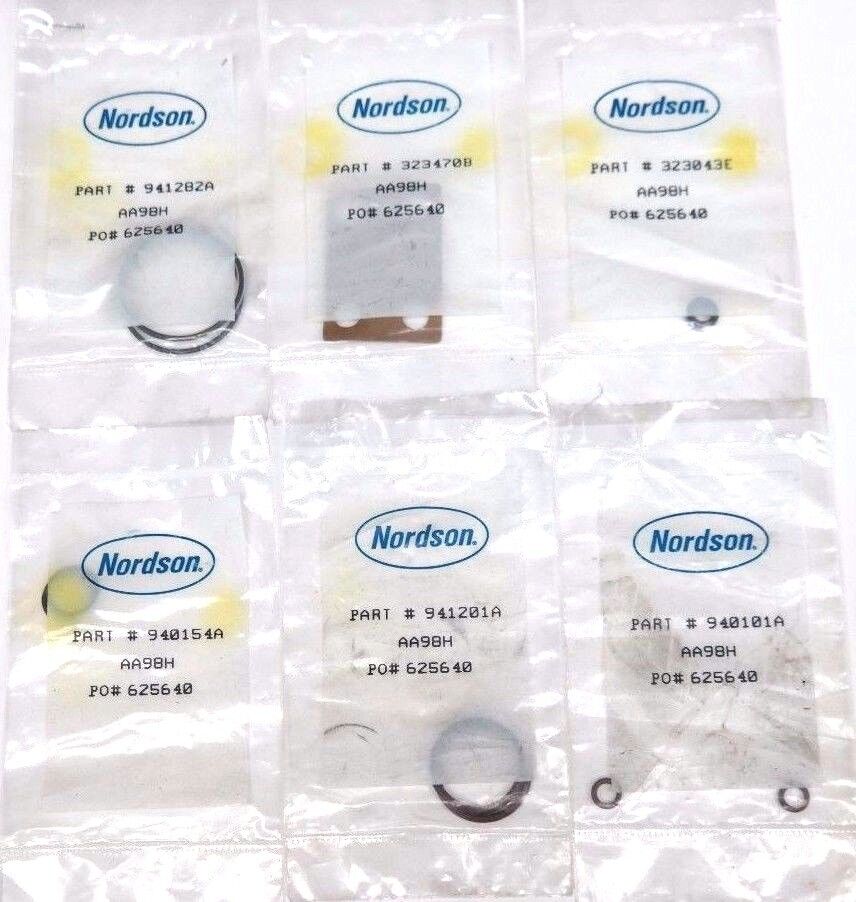 NEW NORDSON 940101A, 941201A, 941282A, 940154A, 323470B, 323043E KIT PARTS