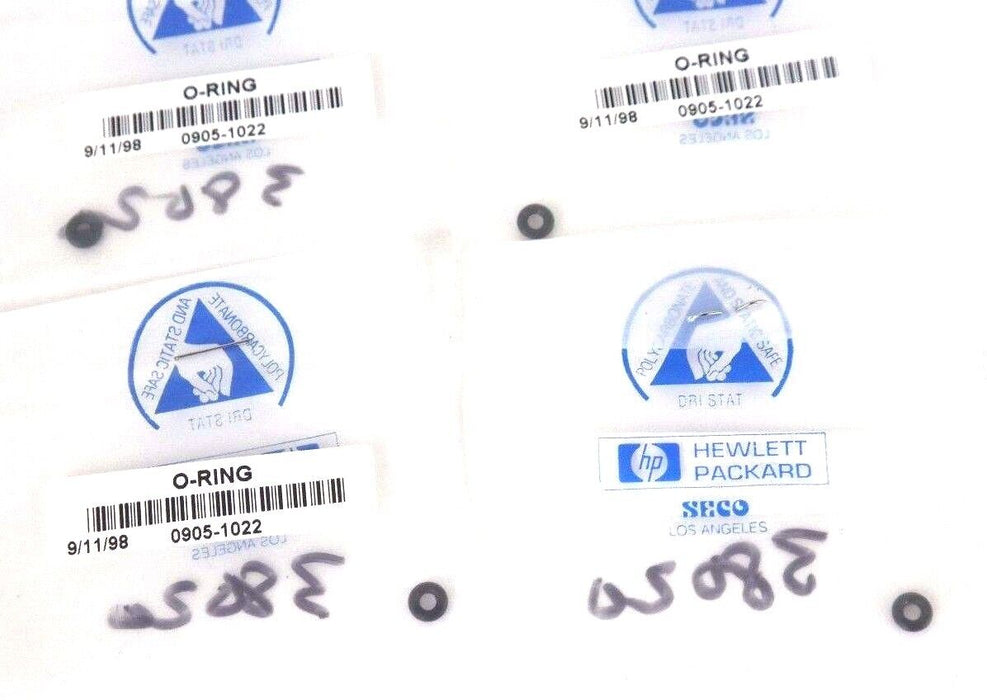LOT OF 7 NEW HP / AGILENT TECHNOLOGIES 0905-1022 O-RINGS 09051022