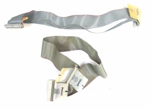 LOT OF 2 CONNECTOR RIBBONS PANDUIT LPT-34 AND HEWLETT PACKARD LL83498