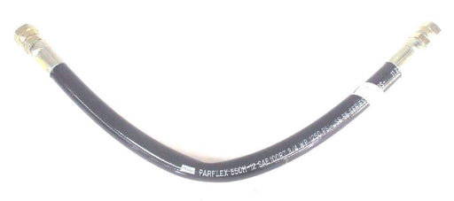 NEW PARKER 550H-12 HYDRAULIC HOSE 26" TOTAL WITH (2) 10655-12-12 3/4" FITTINGS