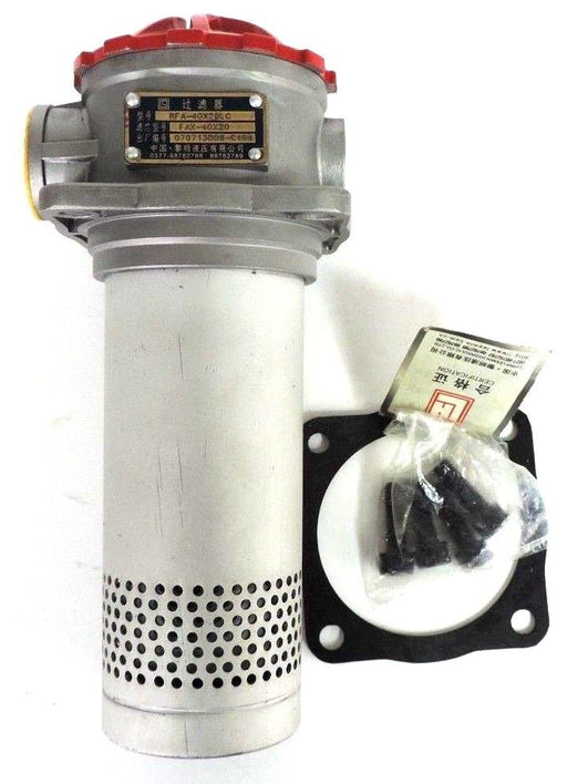 LEEMIN HYDRAULIC FILTER HOUSING & FILTER RFA-40X20LC, FAX-40X20, 070713B06-C494