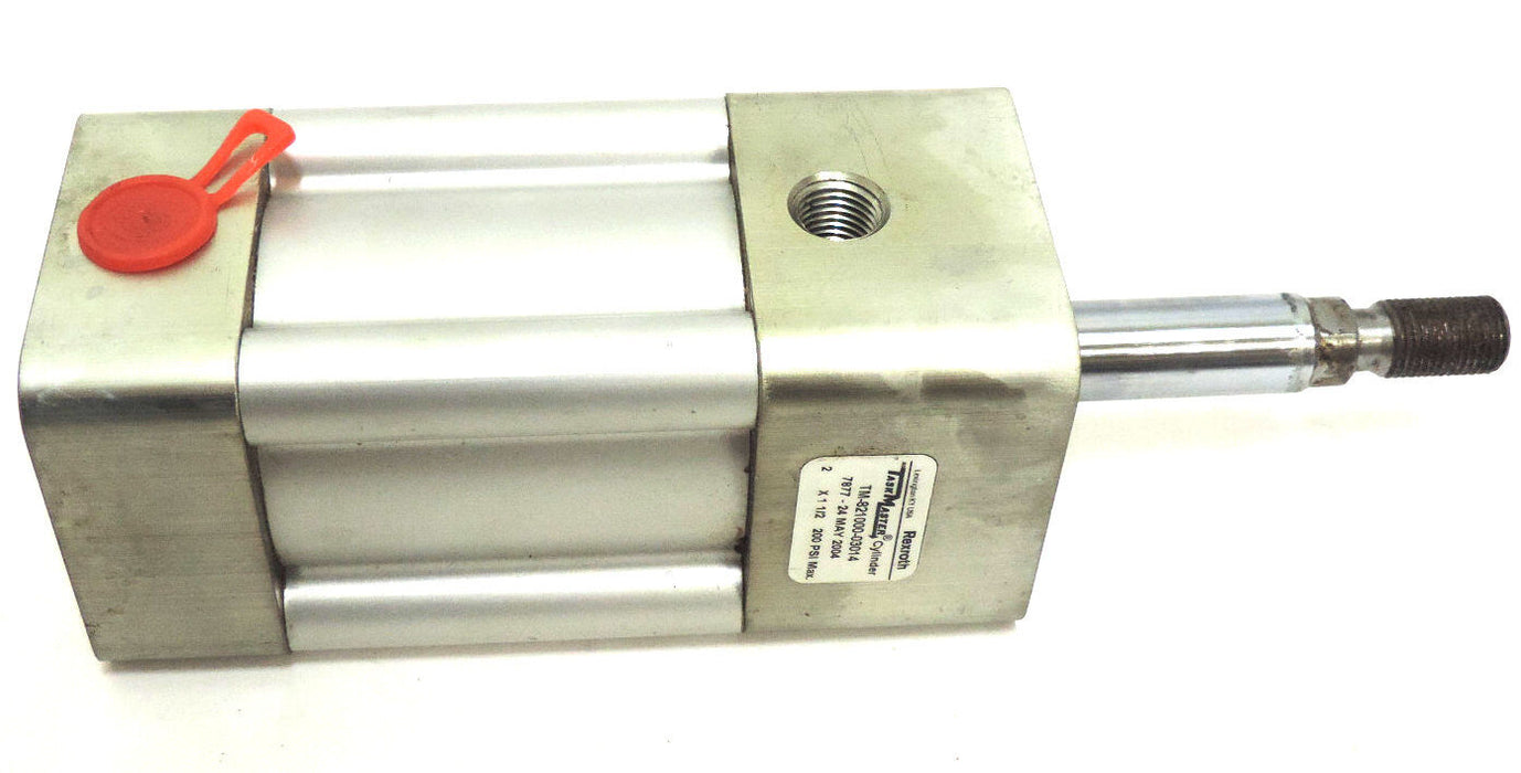 NEW REXROTH-BOSCH TM-821000-03014 CYLINDER SQUARE 2IN BORE 1-1/2IN STROKE 200PSI