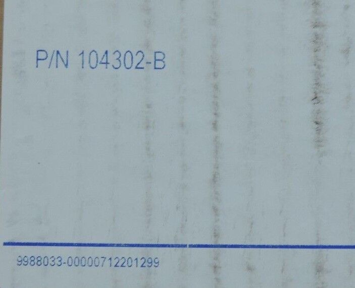 NIB INDUSTRIAL HYDRAULIC FILTER P/N: 104302-B