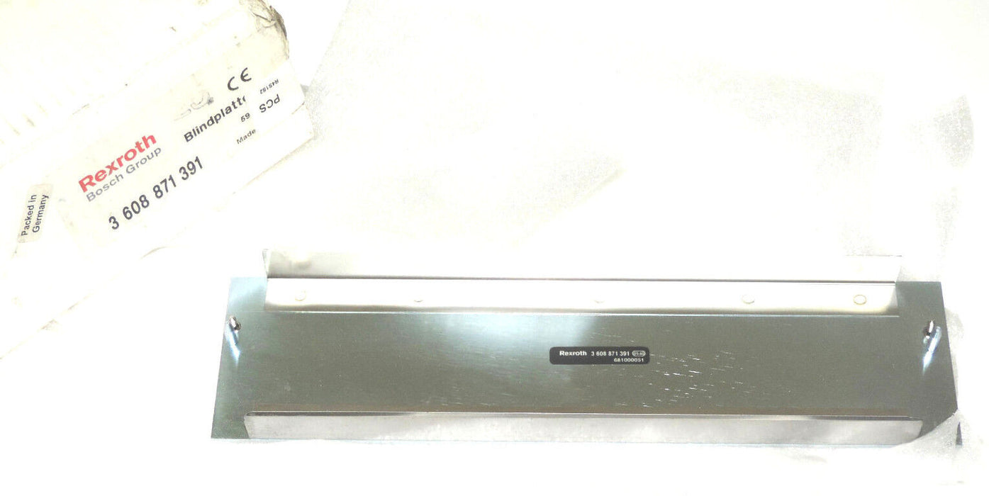 NIB REXROTH BOSH 3 608 871 391 BLIND PLATE PANEL BP301 3608871391