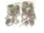 LOT OF 15 NEW TIGER 2" HEAD 80GRIT MOUNTED FLAP WHEELS
