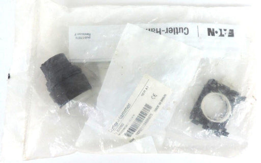 EATON CUTLER HAMMER E22TB5X4A PUSH BUTTON OPERATOR WHITE ILLUMINATED E22-TB5X4A