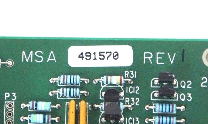 REPAIRED MSA 490892 CONTROL MODULE 5000 SERIES REV 1, 491570