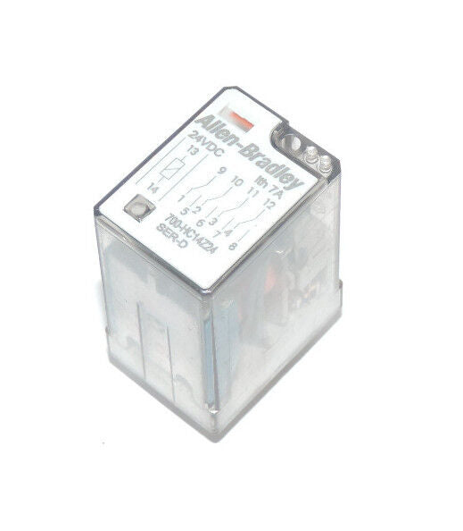 NEW ALLEN BRADLEY 700-HC14Z24 RELAY 24V 700HC14Z24 SERIES D 7A
