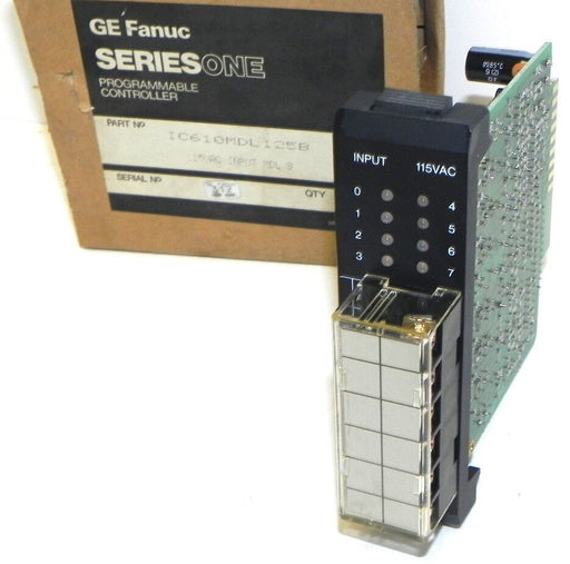 REPAIRED GE FANUC IC610MDL125B INPUT MODULE 115VAC 8POINT