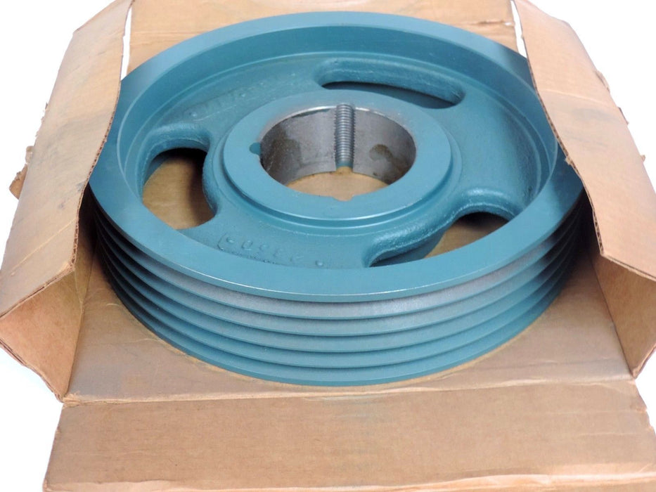 NEW DODGE 112066 DYNA-V SHEAVE SIZE 3V, 5 GROOVES, O.D. 10.6" 2517 BUSHING REQ'D