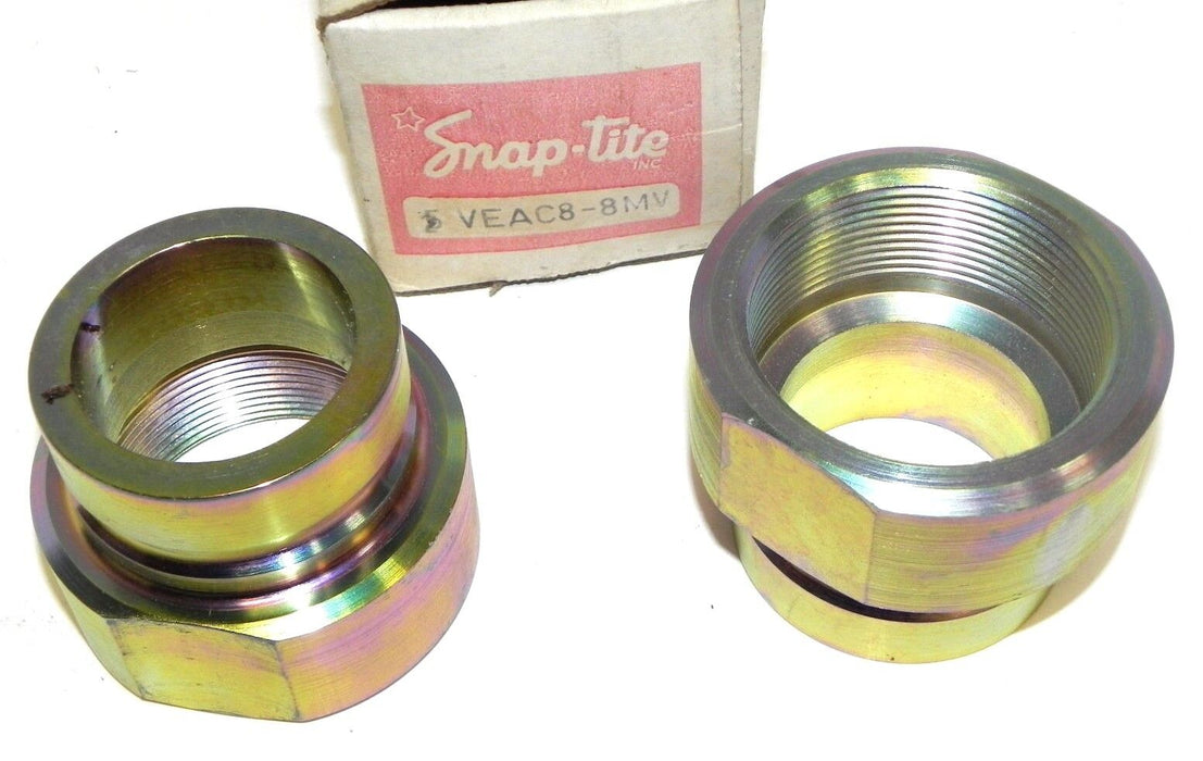 NIB SNAP-TITE VEAC8-8MV COUPLING HALF, QUICK LUG, FPT CONN, 2'', ST, VEAC88MV
