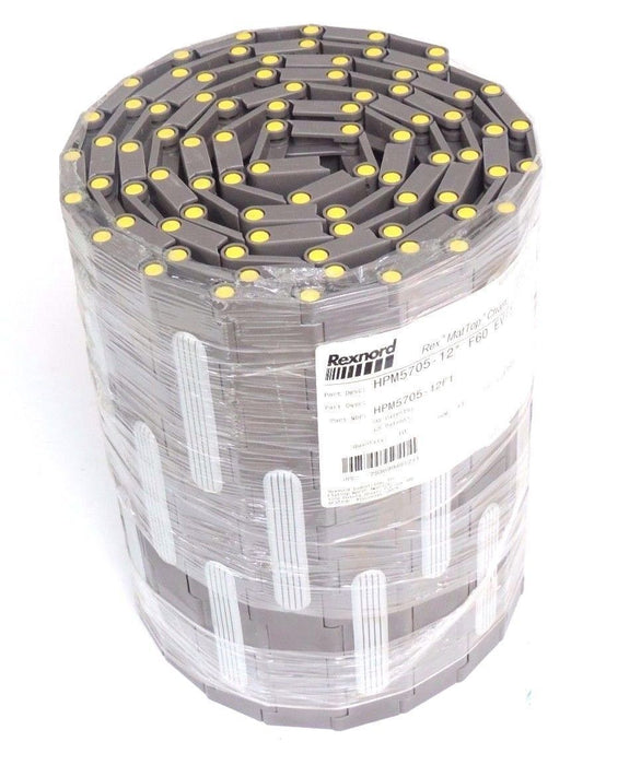 NEW REXNORD HPM5705-12F1 10FT MAT-TOP CHAIN HPM5705-12" F60 EV/1