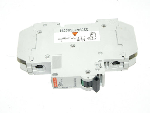 MERLIN GERIN 60109 CIRCUIT BREAKER 120V 8A, 240V~60V, MULTI 9 C60
