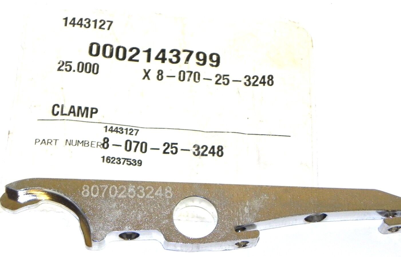 NEW KRONES 8-070-25-3248 CLAMP 8070253248 (QTY: 29)