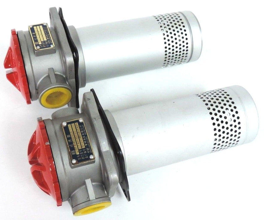 LOT OF 2 LEEMIN HYDRAULIC FILTER HOUSINGS RFA-40X20LC, FAX-40X20, 070713B06-C494