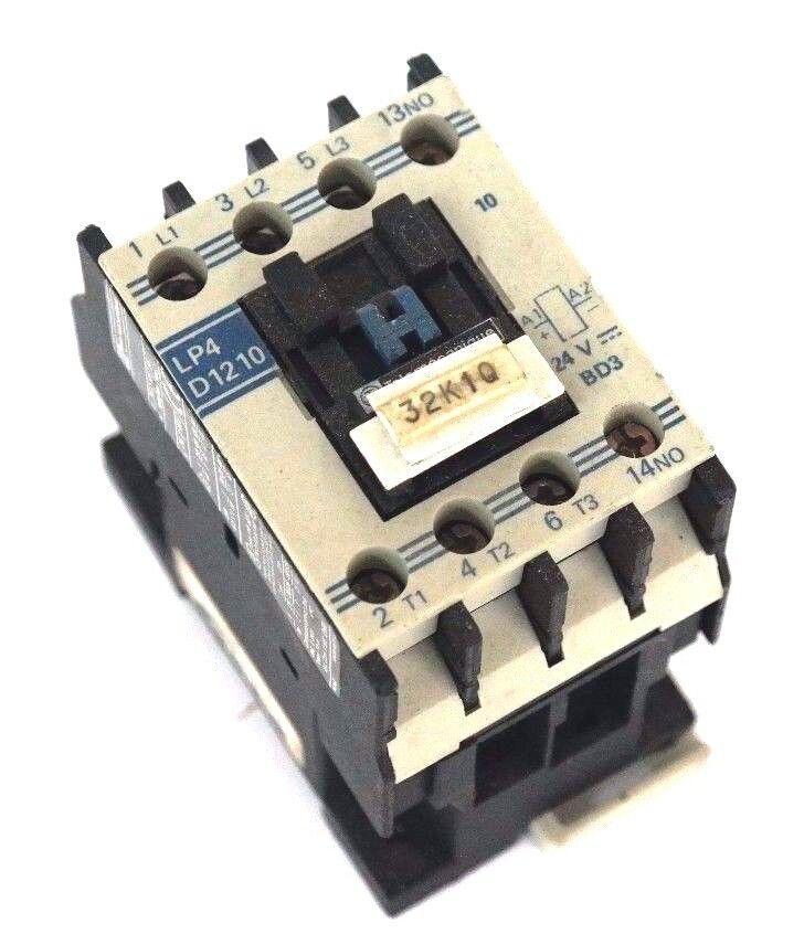 TELEMECANIQUE LP4-D1210-BD3 CONTACTOR 24V, LP4D1210BD3