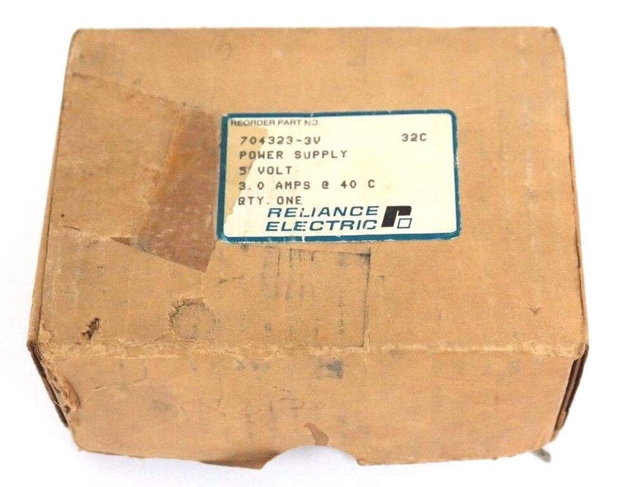 NIB RELIANCE ELECTRIC 704323-3V POWER SUPPLY 10155X, 5V 3A