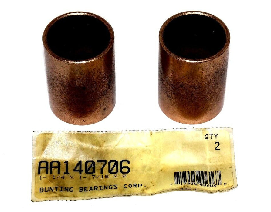 LOT OF 2 NEW BUNTING AA140706 BEARING CORES