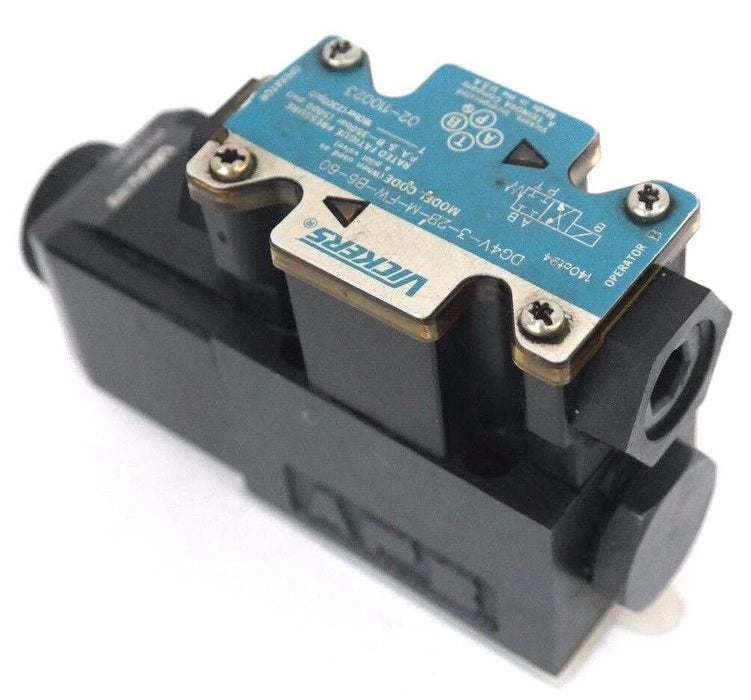 VICKERS DG4V-3-2B-M-FW-B6-60 DIRECTIONAL CONTROL VALVE 02-110023 W/ 508169 COIL