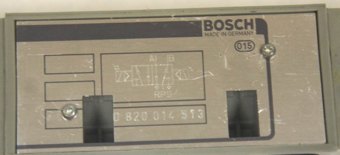 NEW BOSCH 0 820 014 513 SOLENOID VALVE WITH 1824210118 COILS, 0820014513