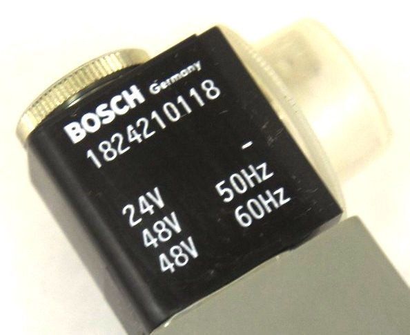 NEW BOSCH 0 820 014 513 SOLENOID VALVE WITH 1824210118 COILS, 0820014513