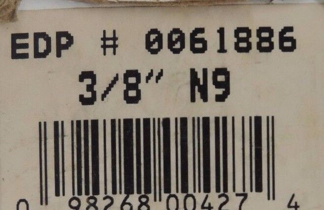 NIB WATTS 0061886 SERIES N9 BACKFLOW PREVENTER 3/8"