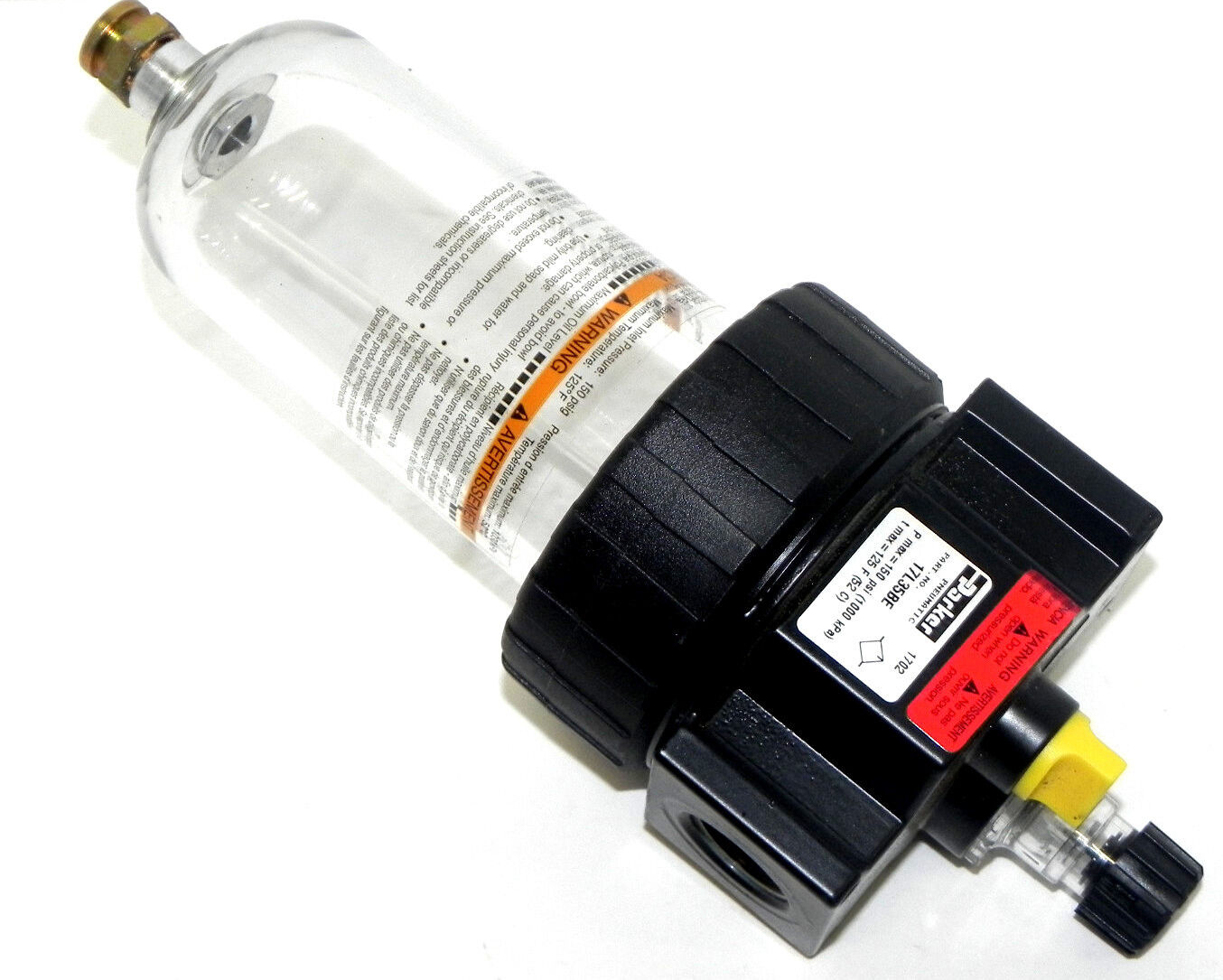 NIB PARKER 17L35BE 1/2'' LUB WITH PRESS FILL