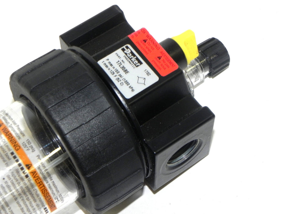 NIB PARKER 17L35BE 1/2'' LUB WITH PRESS FILL