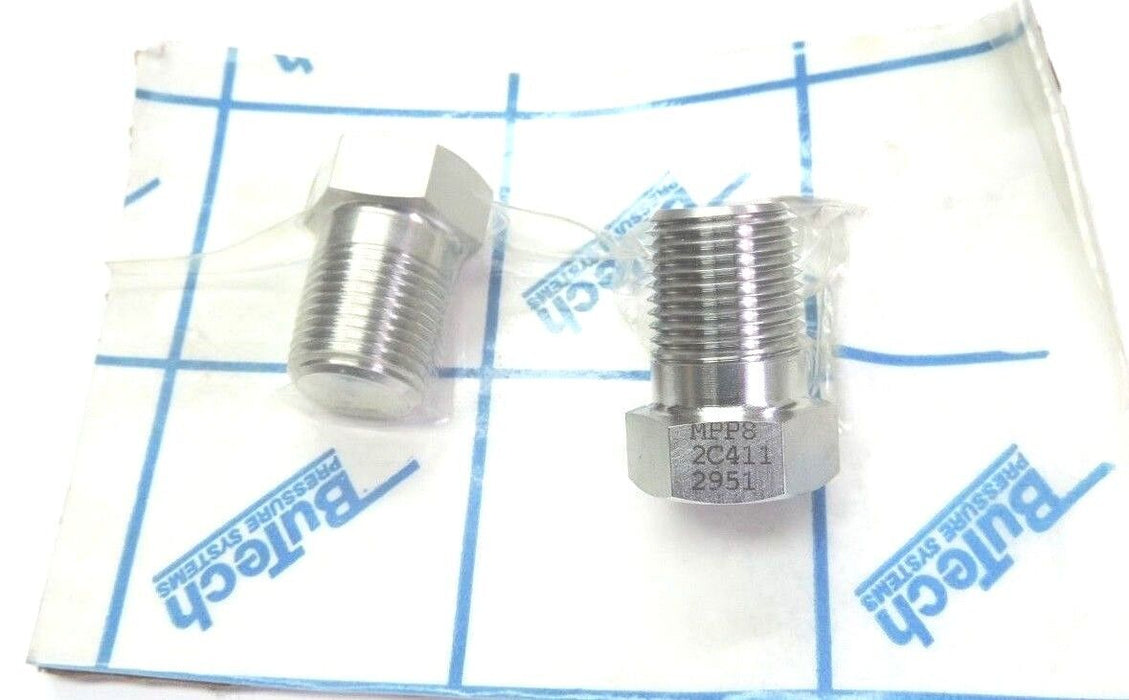 LOT OF 2 NEW BUTECH PRESSURE SYSTEMS MPP8 PLUGS 2C411 2951