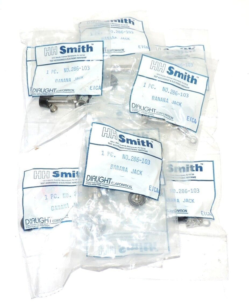 LOT OF 9 NEW ABBATRON HH SMITH 286-103 BANANA JACKS, 15 A, 286103
