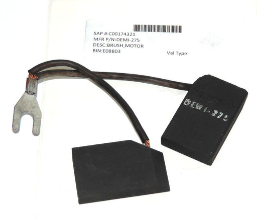 MERSEN CARBONE DEMI-275 CARBON BRUSH 1" x 1-9/16" x 5/8" DEMI275