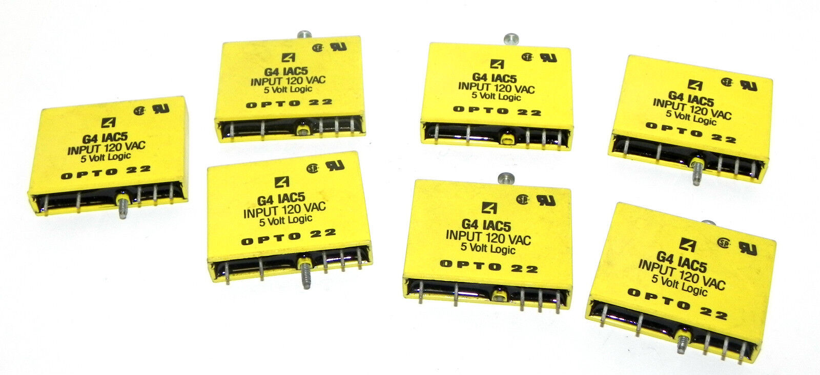 NEW LOT OF 7 OPTO 22 G4 IAC5 AC INPUT MODULES G4IAC5