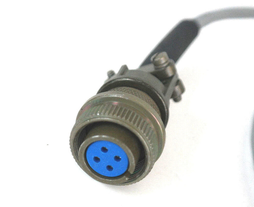 NEW EHC64L 4-PIN CONNECTOR CABLE ASSEMBLY M4694, MS-25F