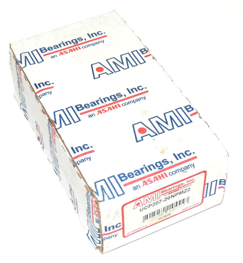 NIB AMI ASAHI UCP207-20NPMZ2 PILLOW BLOCK BEARING 1-1/4" SHAFT, UCP20720NPMZ2