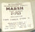NEW MARSH 21753 PRINT POWER CABLE PRINTHEAD 15'