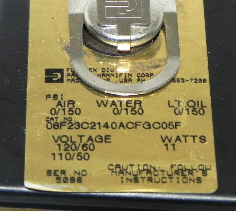 NEW PARKER 08F23C2140ACFGC05F SOLENOID VALVE