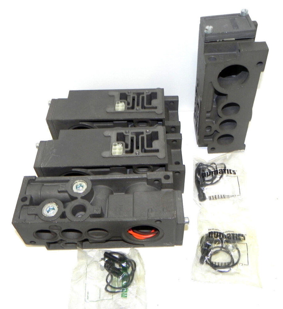 LOT OF 4 NEW NUMATICS 1-HH PNEUMATIC REGULATOR VALVE MANIFOLDS