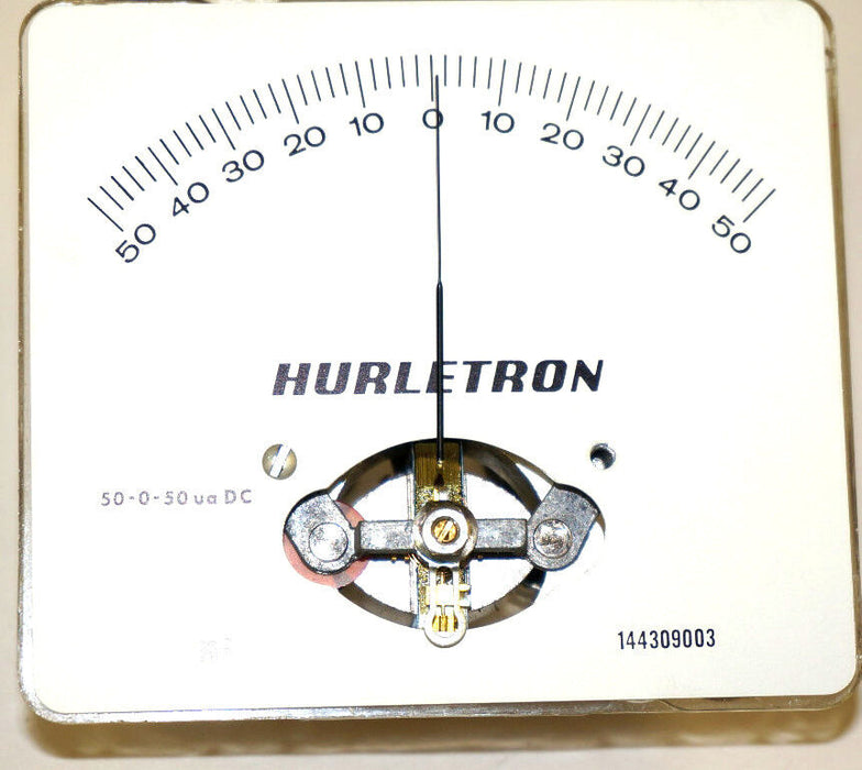 NIB HURLETRON 960036 METER 50-0-50VADC, 144309003