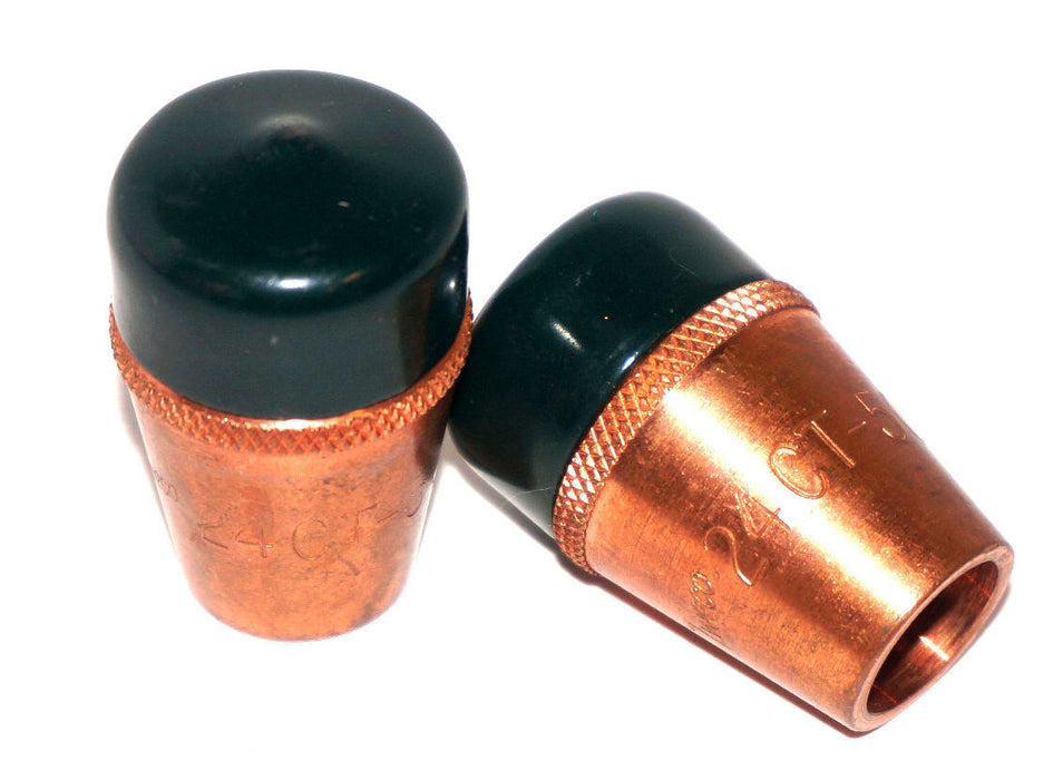 LOT OF 2 NEW TWECO 24CT-50-F WELDING NOZZLES 24CT50F