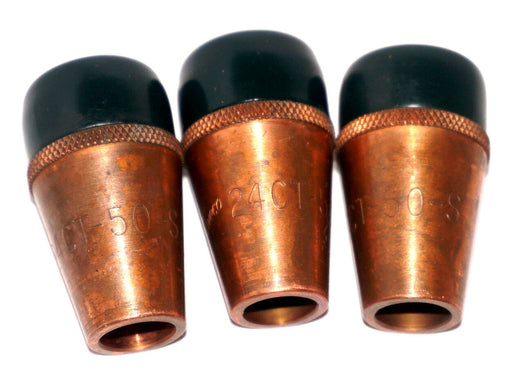 LOT OF 3 NEW TWECO 24CT-50-S WELDING NOZZLES 24CT50S