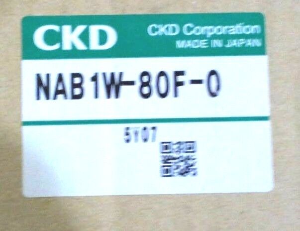 NEW CKD CORPORATION NAB1W-80F-0 PNUEMATIC SOLENOID COOLANT VALVE