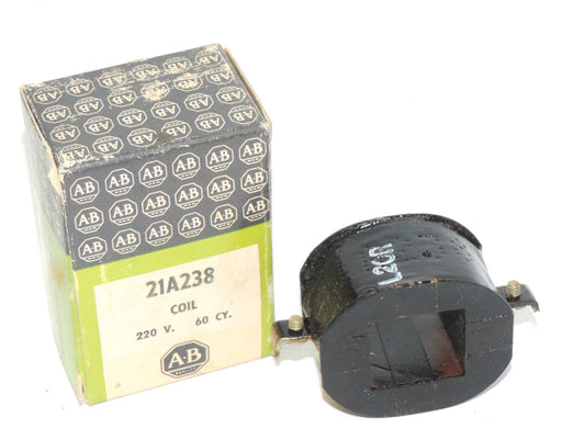 NIB ALLEN BRADLEY 21A238 COIL 220V. 60CY.