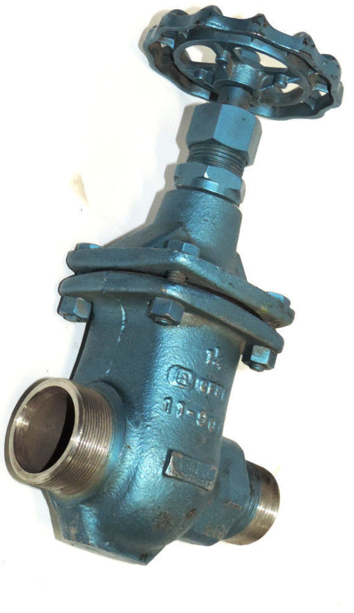 NEW BECKHAM INDUSTRIES 1 1/4" SHUT OFF VALVE, MALE/MALE 11-905