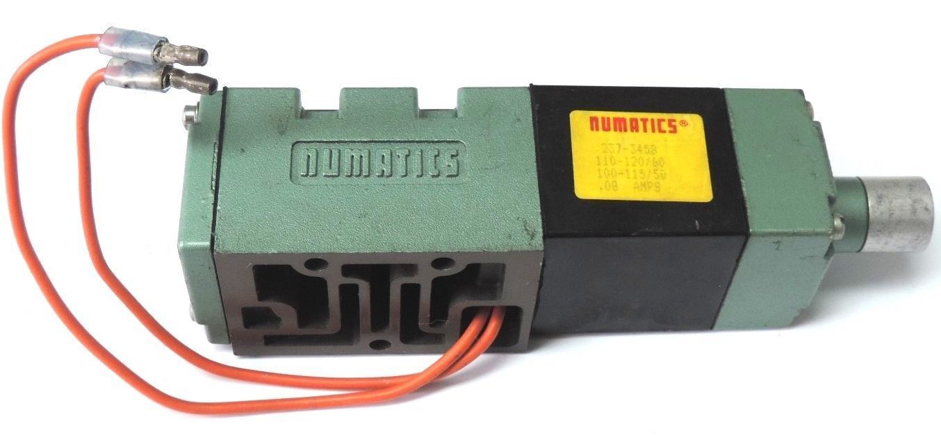 NUMATICS 152SA4002011B SOLENOID VALVE .08 AMP WITH 237-345B COIL .08 AMPS