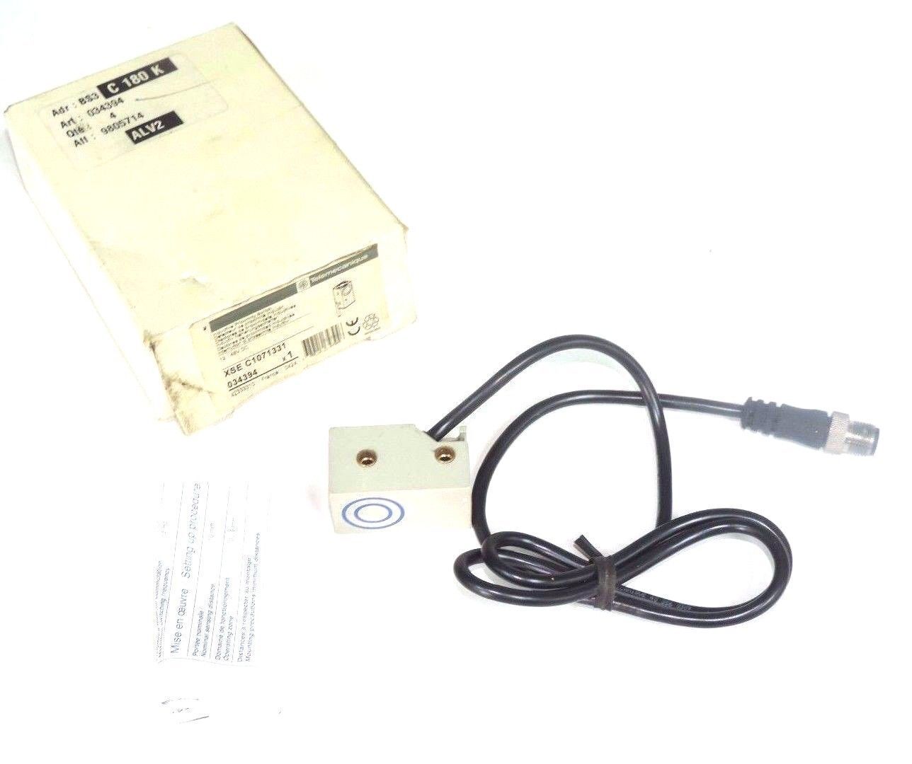 NIB TELEMECANIQUE XSE C1071331 INDUCTIVE PROXIMITY SENSOR