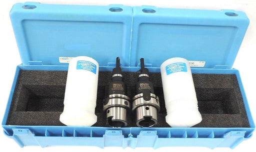 LOT OF 2 NEW KOMET DIHART 595.45.340A TOOL HOLDER SP HSK63A SOLID 4-STEP RWR PCD